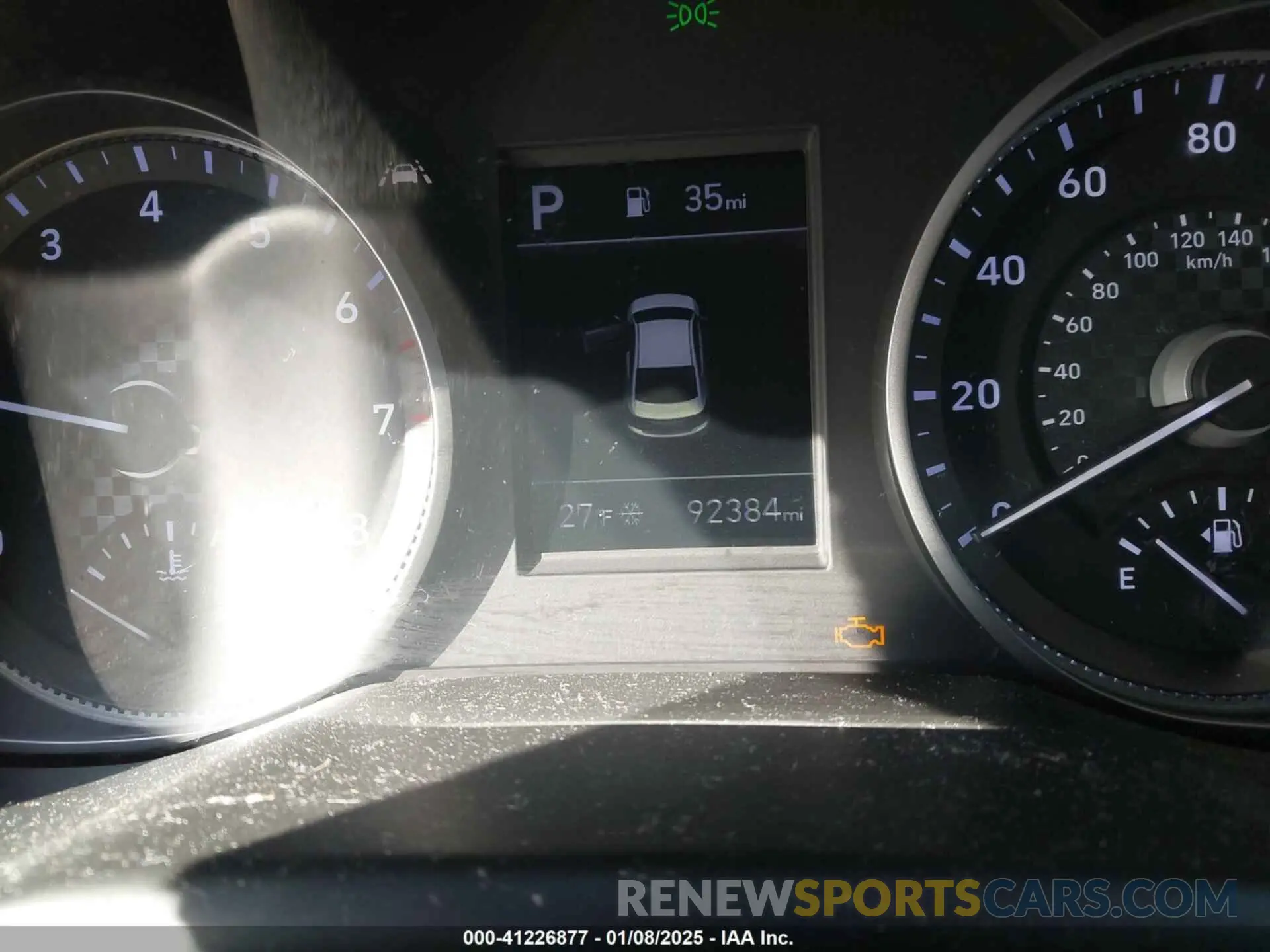 15 Photograph of a damaged car KMHD74LF4LU092744 HYUNDAI ELANTRA 2020