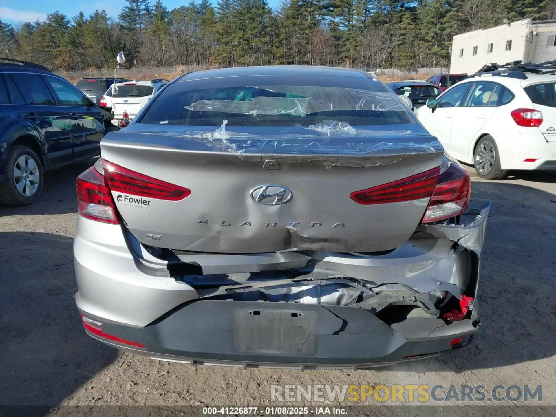 16 Photograph of a damaged car KMHD74LF4LU092744 HYUNDAI ELANTRA 2020
