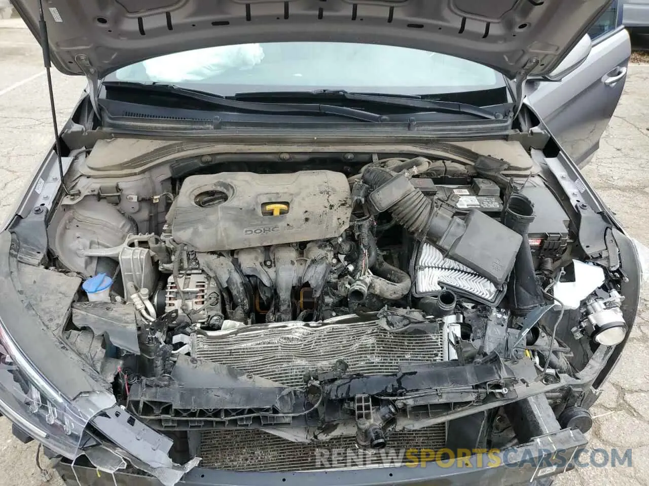 11 Photograph of a damaged car KMHD74LF4LU105900 HYUNDAI ELANTRA 2020