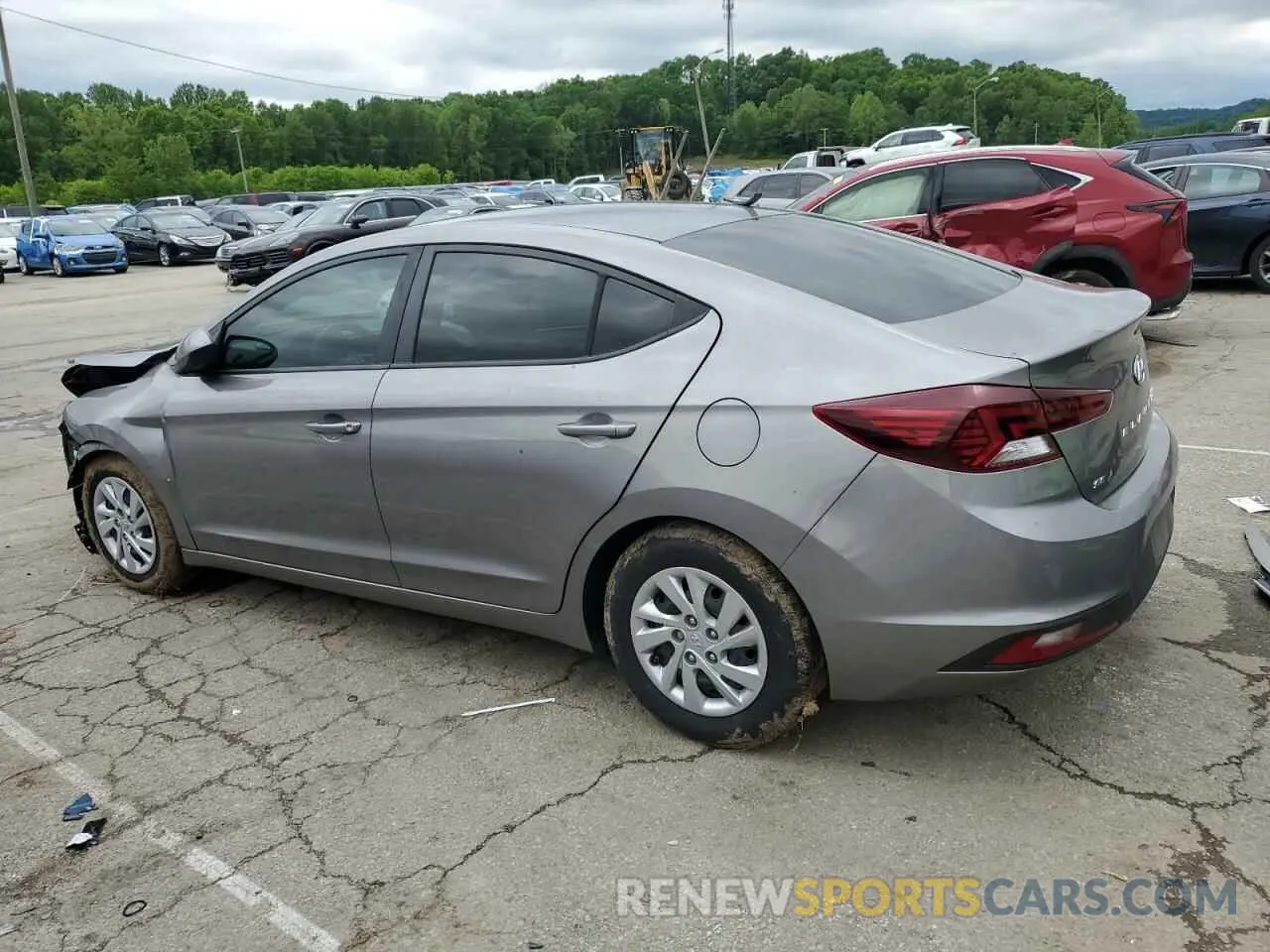 2 Photograph of a damaged car KMHD74LF4LU105900 HYUNDAI ELANTRA 2020
