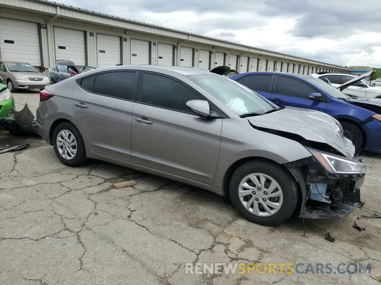4 Photograph of a damaged car KMHD74LF4LU105900 HYUNDAI ELANTRA 2020