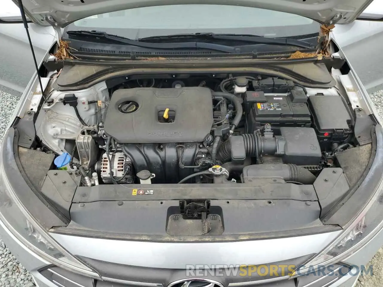 11 Photograph of a damaged car KMHD74LF4LU928228 HYUNDAI ELANTRA 2020