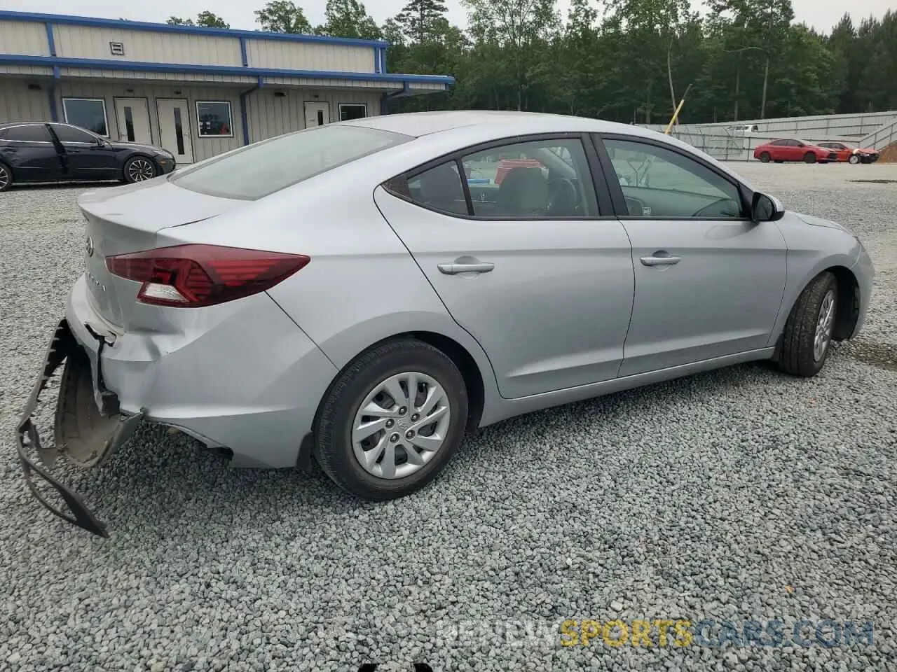 3 Photograph of a damaged car KMHD74LF4LU928228 HYUNDAI ELANTRA 2020