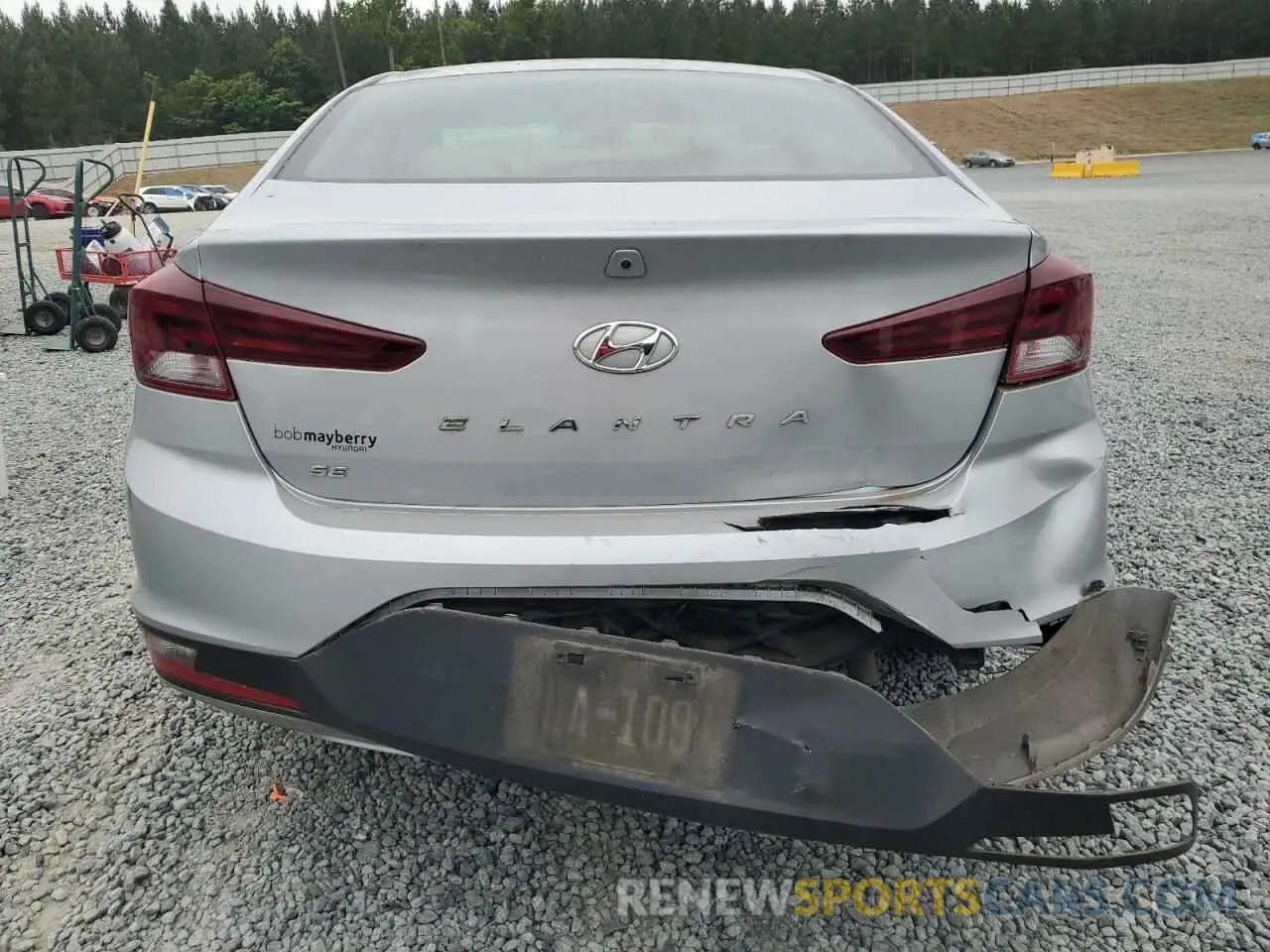 6 Photograph of a damaged car KMHD74LF4LU928228 HYUNDAI ELANTRA 2020