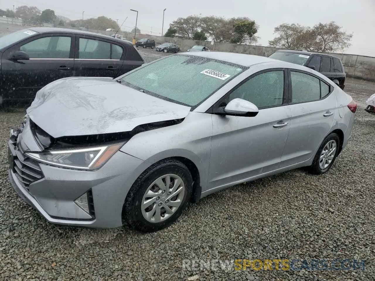 1 Photograph of a damaged car KMHD74LF4LU928438 HYUNDAI ELANTRA 2020