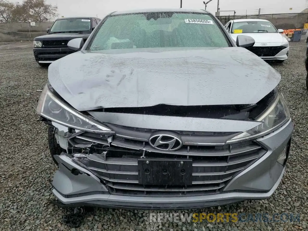 5 Photograph of a damaged car KMHD74LF4LU928438 HYUNDAI ELANTRA 2020