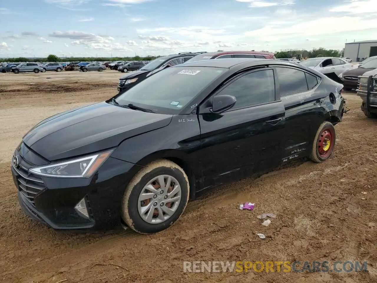 1 Photograph of a damaged car KMHD74LF4LU944140 HYUNDAI ELANTRA 2020