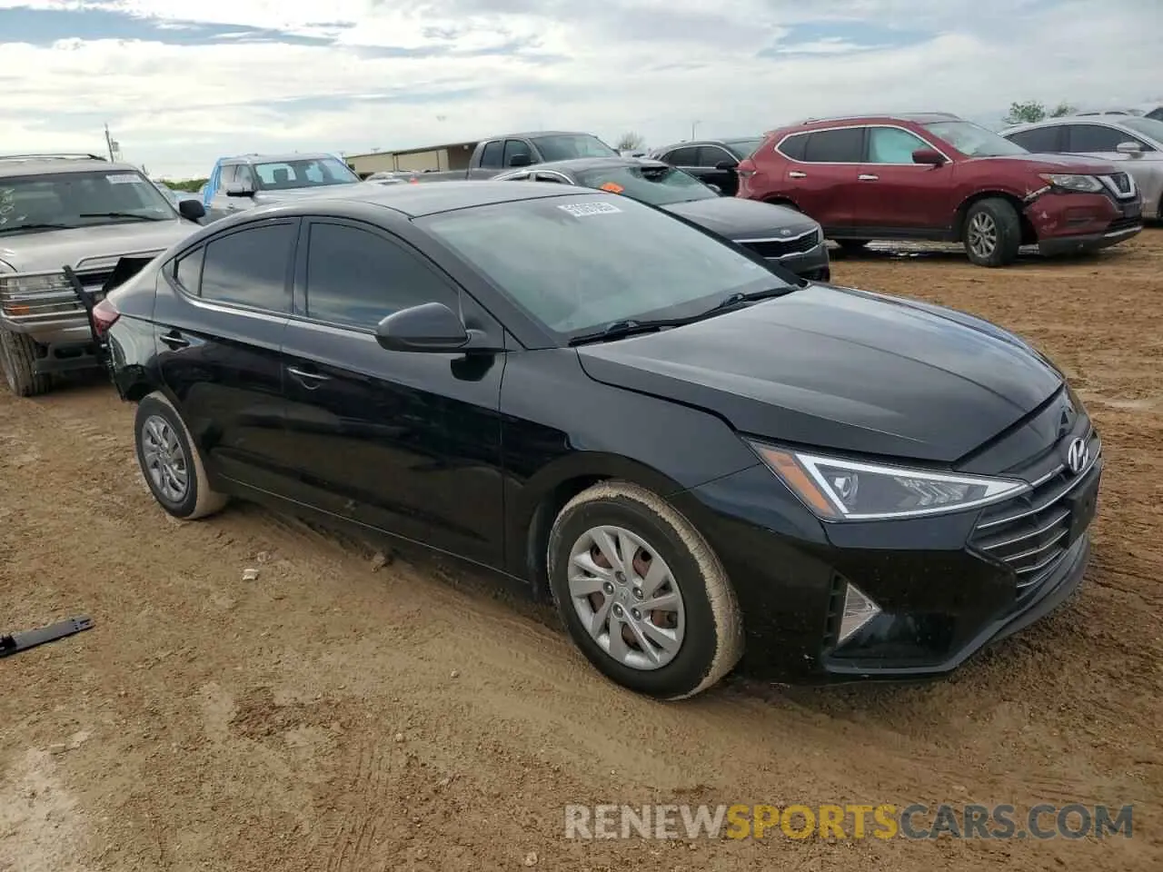 4 Photograph of a damaged car KMHD74LF4LU944140 HYUNDAI ELANTRA 2020