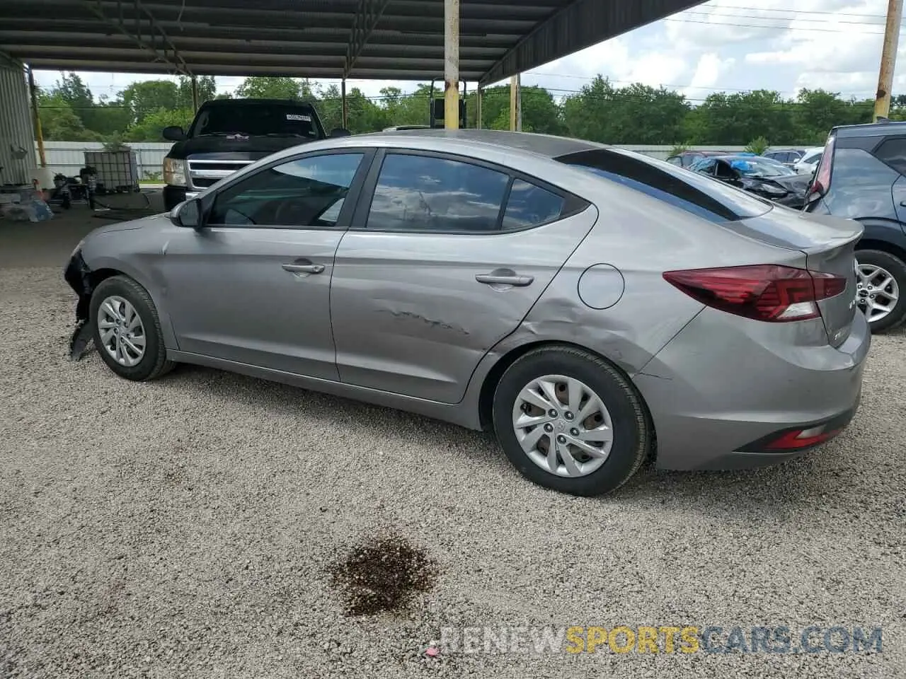 2 Photograph of a damaged car KMHD74LF4LU949239 HYUNDAI ELANTRA 2020