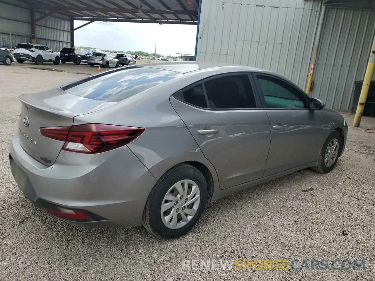 3 Photograph of a damaged car KMHD74LF4LU949239 HYUNDAI ELANTRA 2020