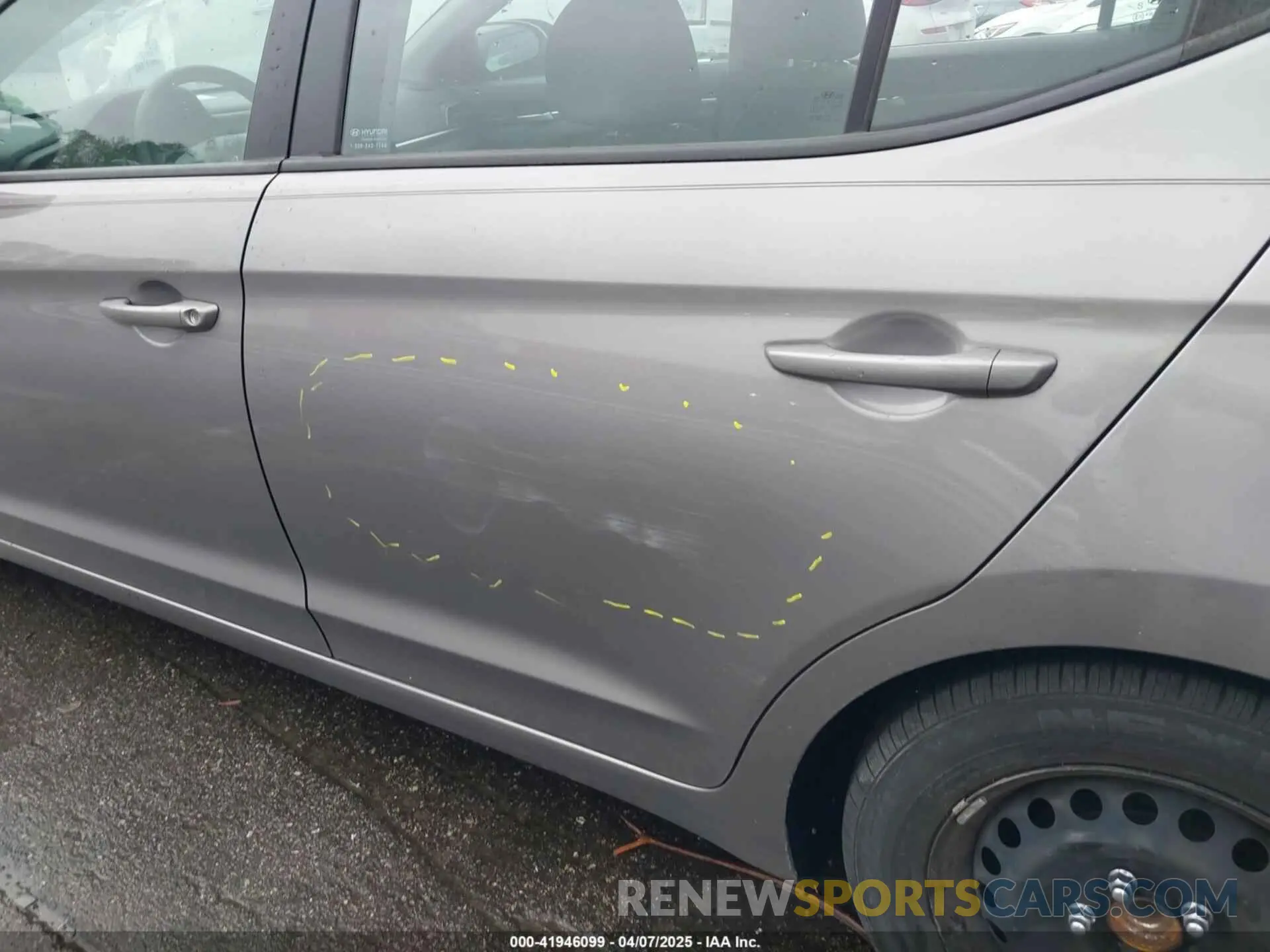 16 Photograph of a damaged car KMHD74LF5LU022637 HYUNDAI ELANTRA 2020