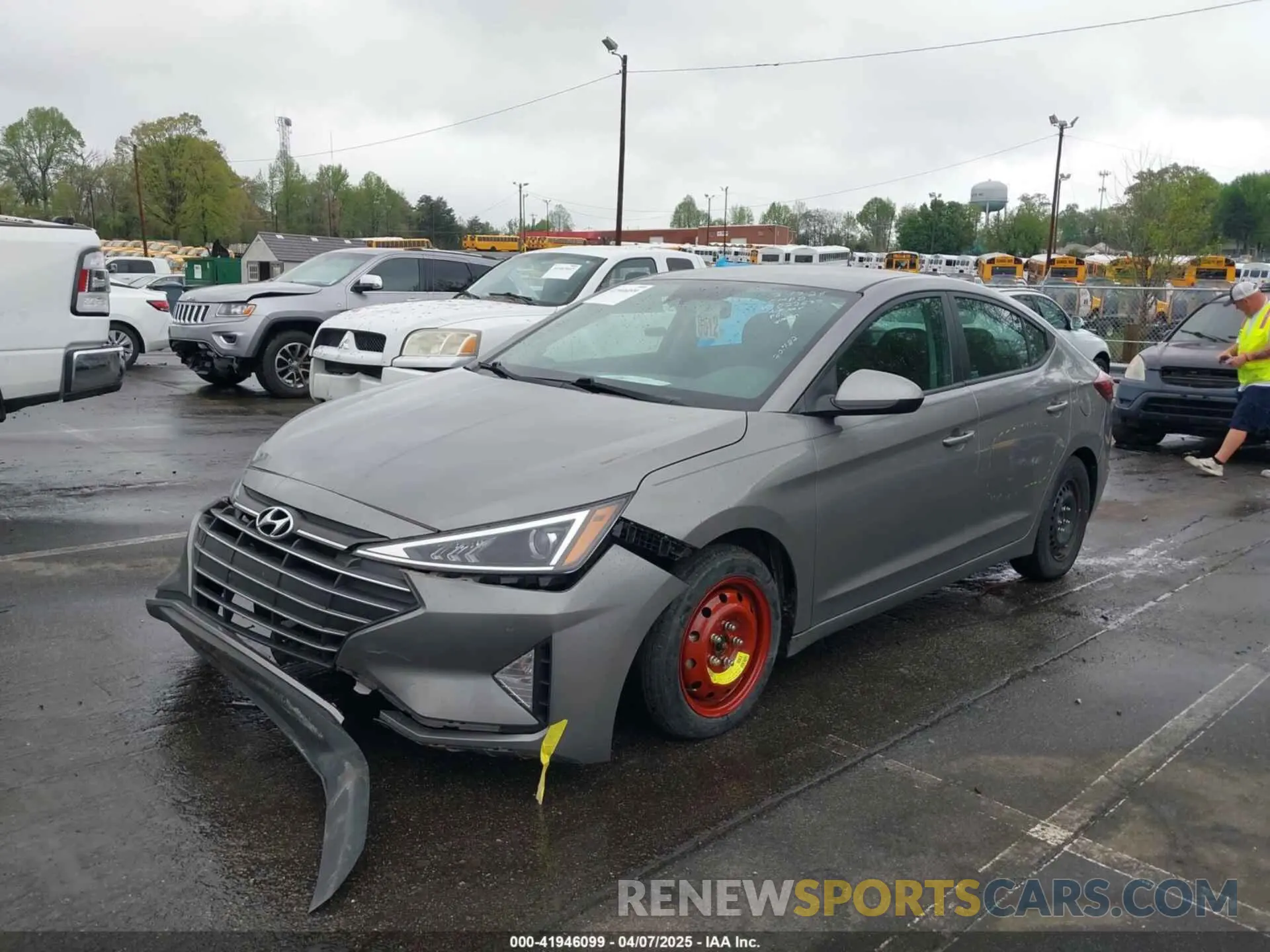 2 Photograph of a damaged car KMHD74LF5LU022637 HYUNDAI ELANTRA 2020