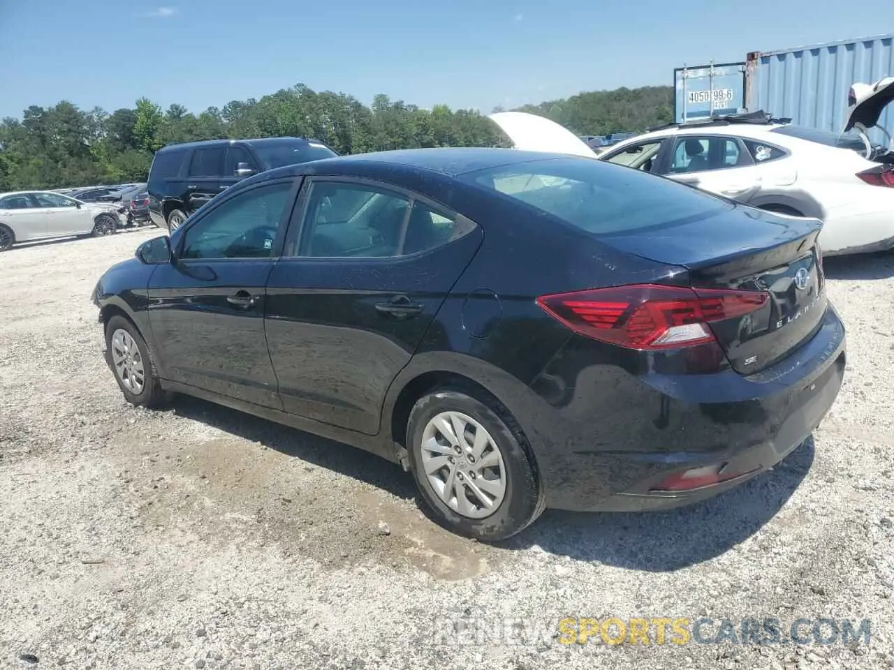 2 Photograph of a damaged car KMHD74LF5LU044900 HYUNDAI ELANTRA 2020