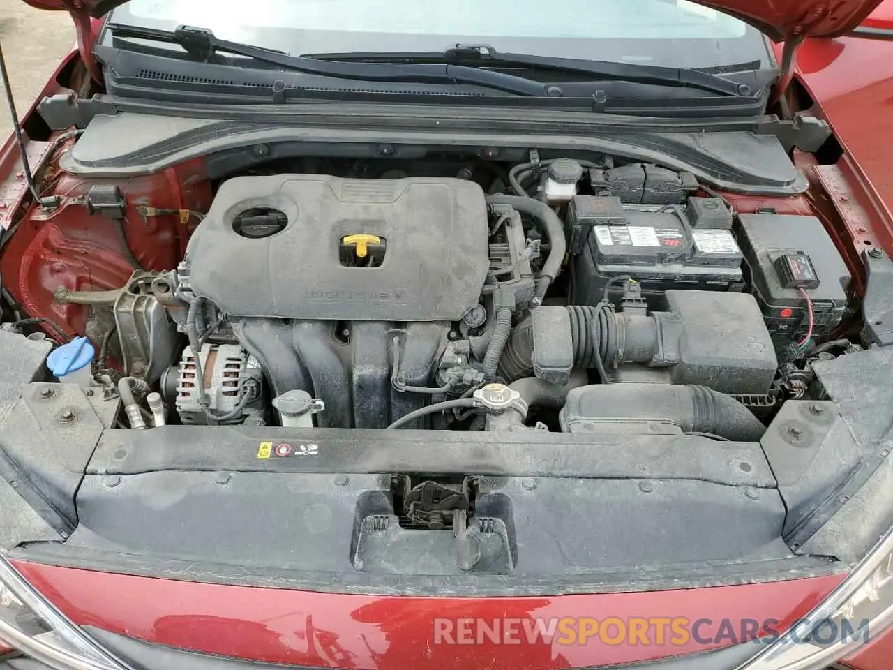 11 Photograph of a damaged car KMHD74LF5LU910448 HYUNDAI ELANTRA 2020