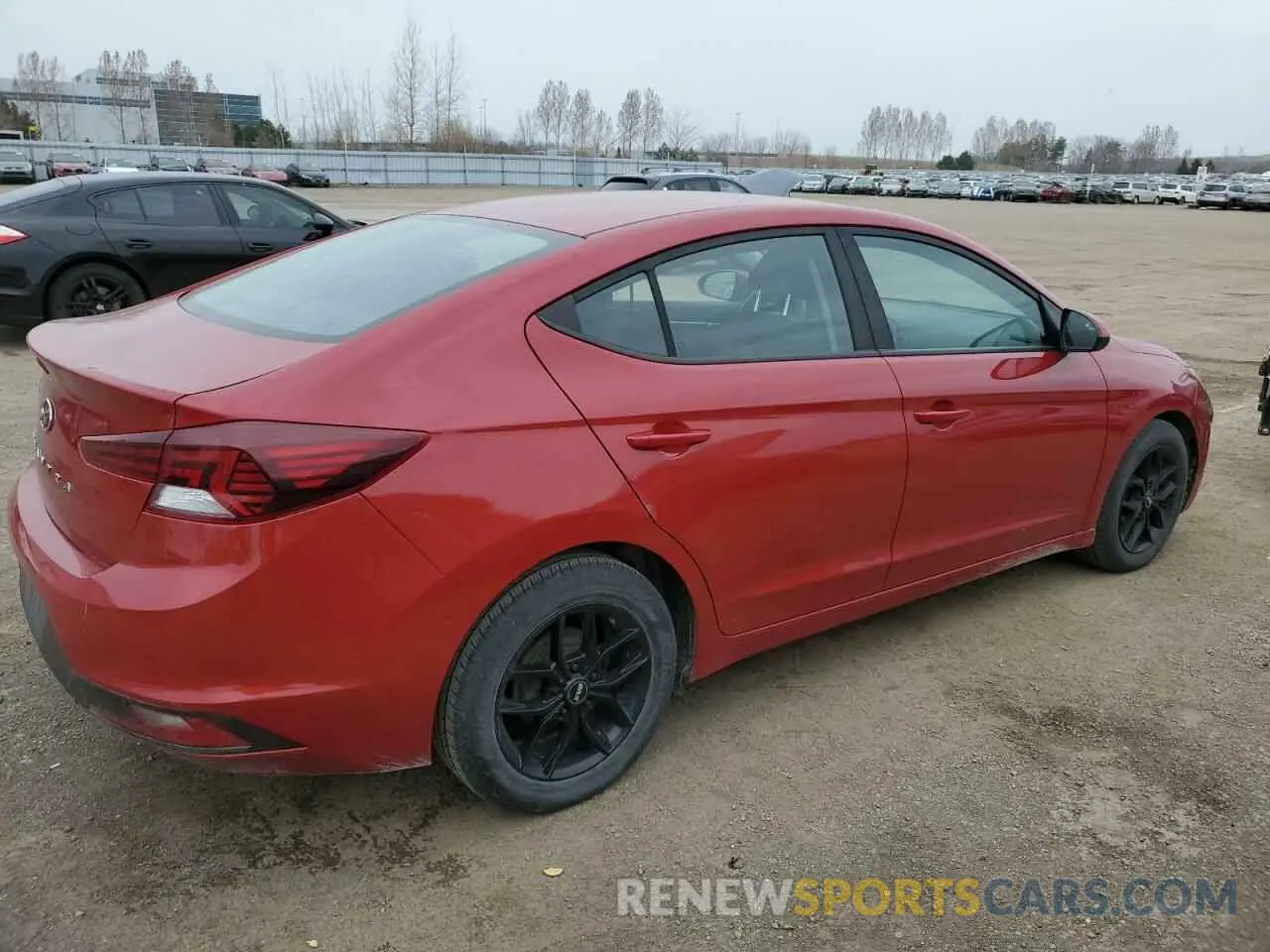 3 Photograph of a damaged car KMHD74LF5LU910448 HYUNDAI ELANTRA 2020
