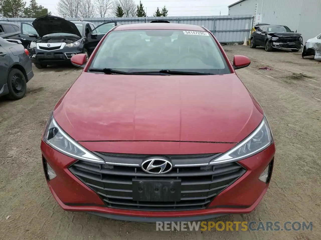 5 Photograph of a damaged car KMHD74LF5LU910448 HYUNDAI ELANTRA 2020