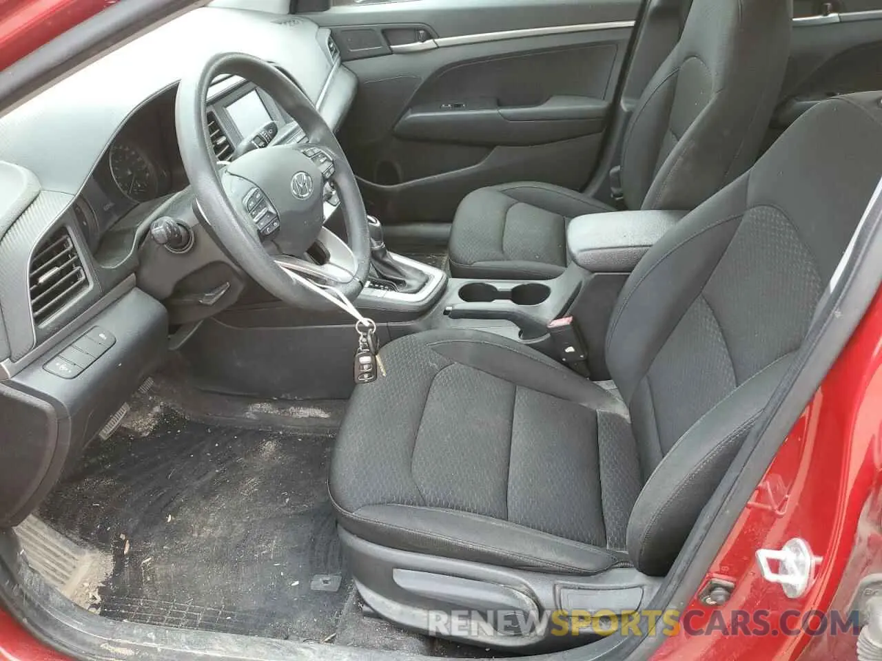 7 Photograph of a damaged car KMHD74LF5LU910448 HYUNDAI ELANTRA 2020