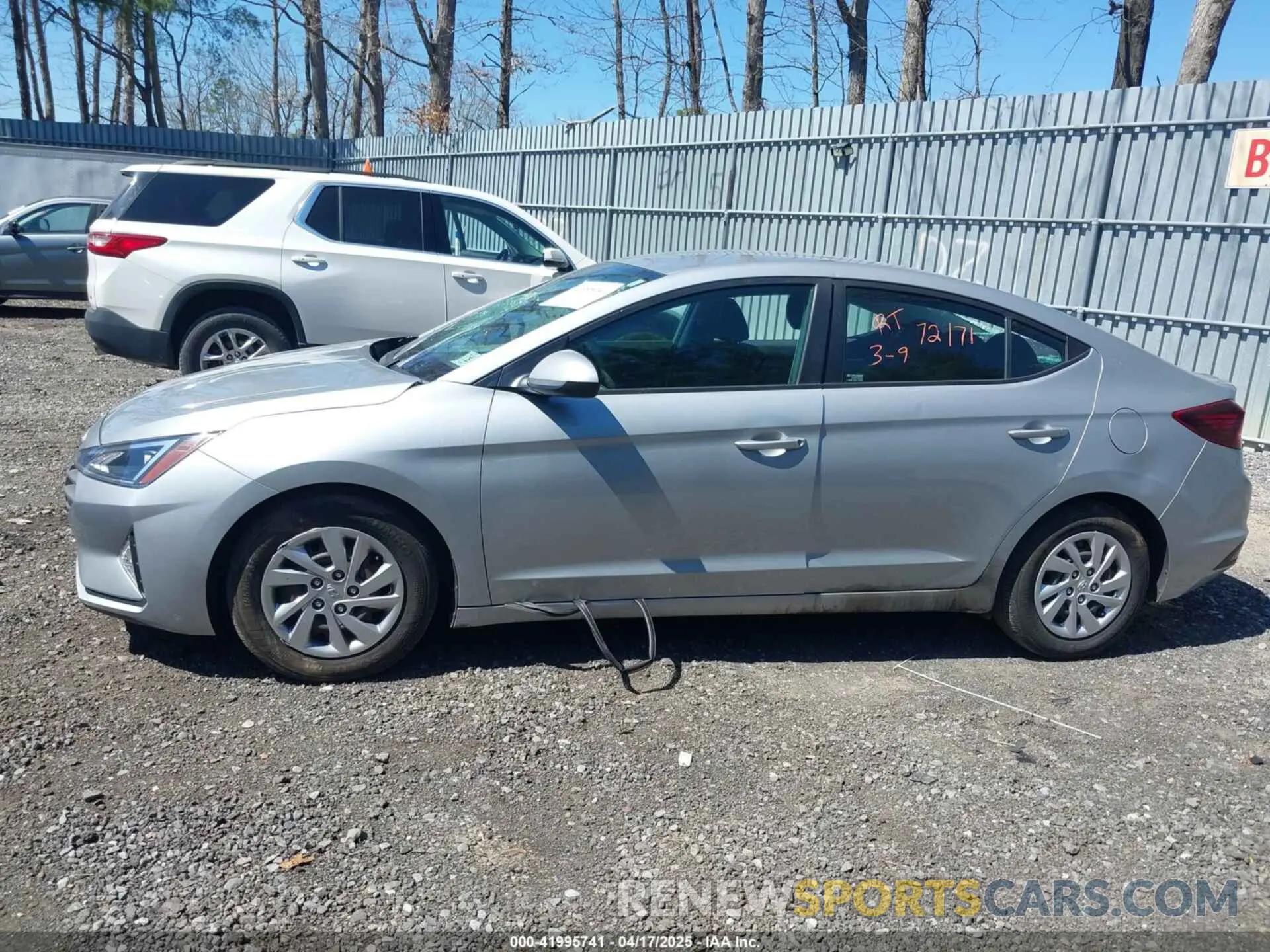 14 Photograph of a damaged car KMHD74LF5LU939304 HYUNDAI ELANTRA 2020