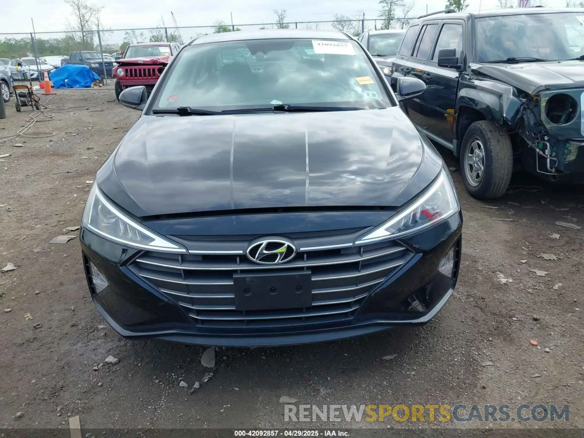 12 Photograph of a damaged car KMHD74LF5LU971931 HYUNDAI ELANTRA 2020