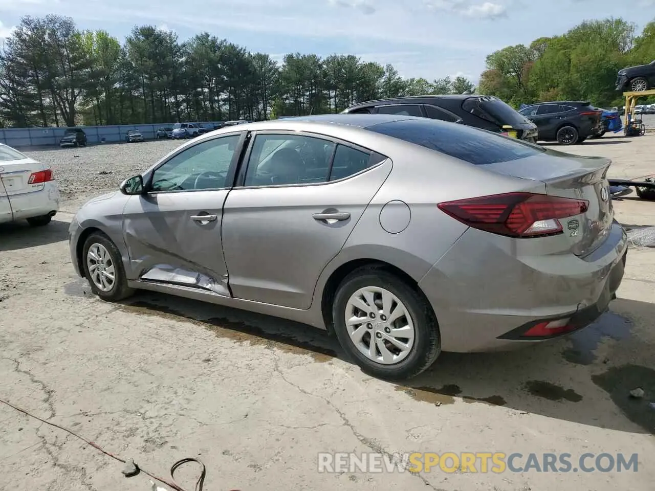 2 Photograph of a damaged car KMHD74LF6LU943894 HYUNDAI ELANTRA 2020