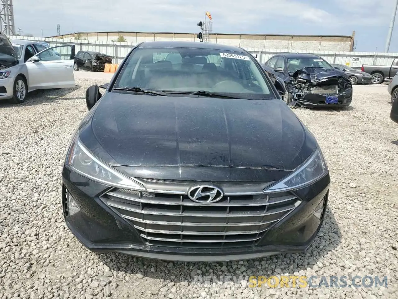 5 Photograph of a damaged car KMHD74LF6LU986731 HYUNDAI ELANTRA 2020