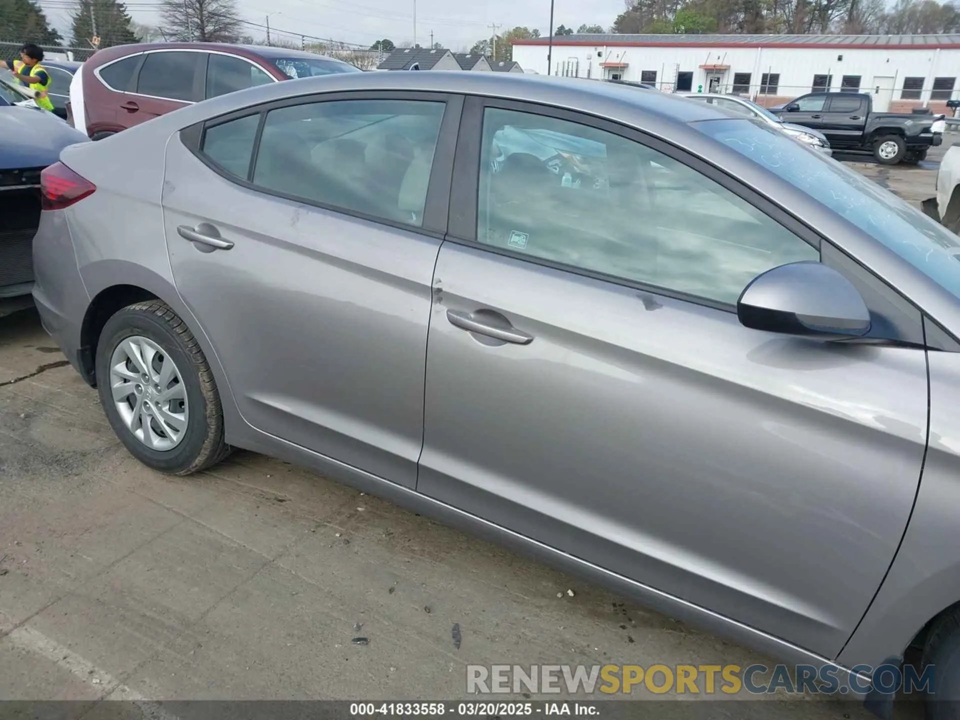 12 Photograph of a damaged car KMHD74LF6LU995588 HYUNDAI ELANTRA 2020