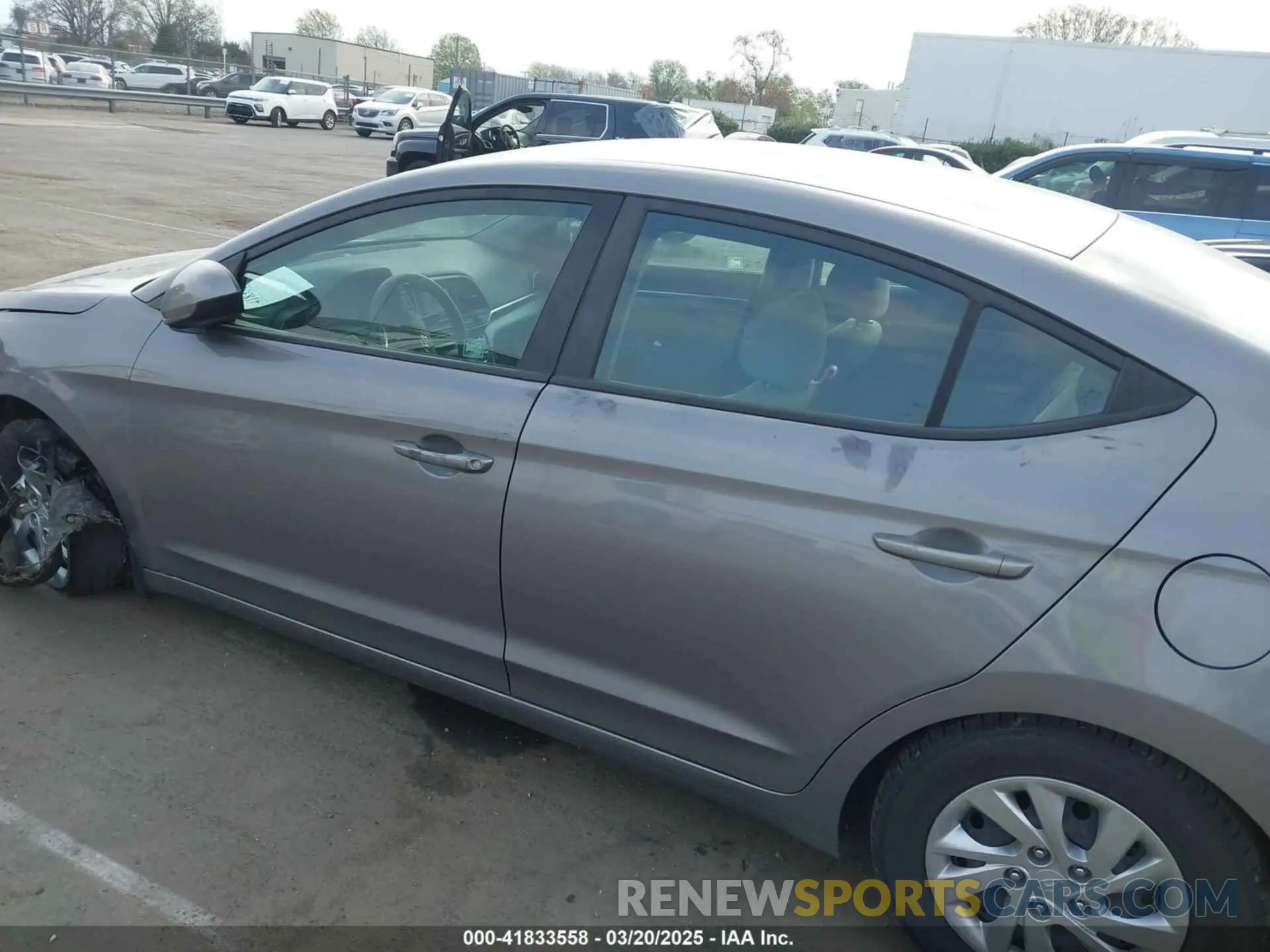 13 Photograph of a damaged car KMHD74LF6LU995588 HYUNDAI ELANTRA 2020