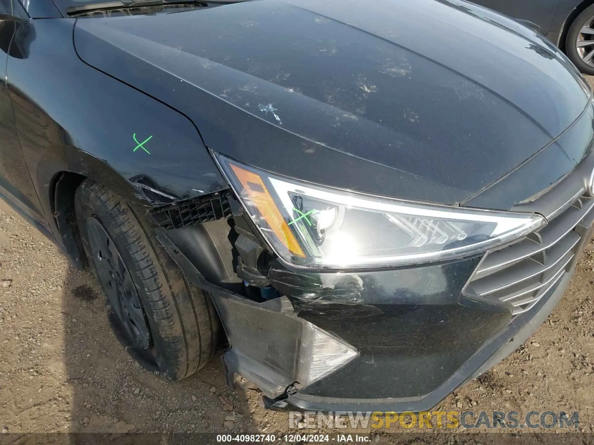 6 Photograph of a damaged car KMHD74LF6LU997924 HYUNDAI ELANTRA 2020