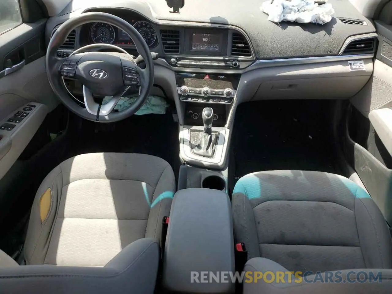 8 Photograph of a damaged car KMHD74LF7LU063044 HYUNDAI ELANTRA 2020