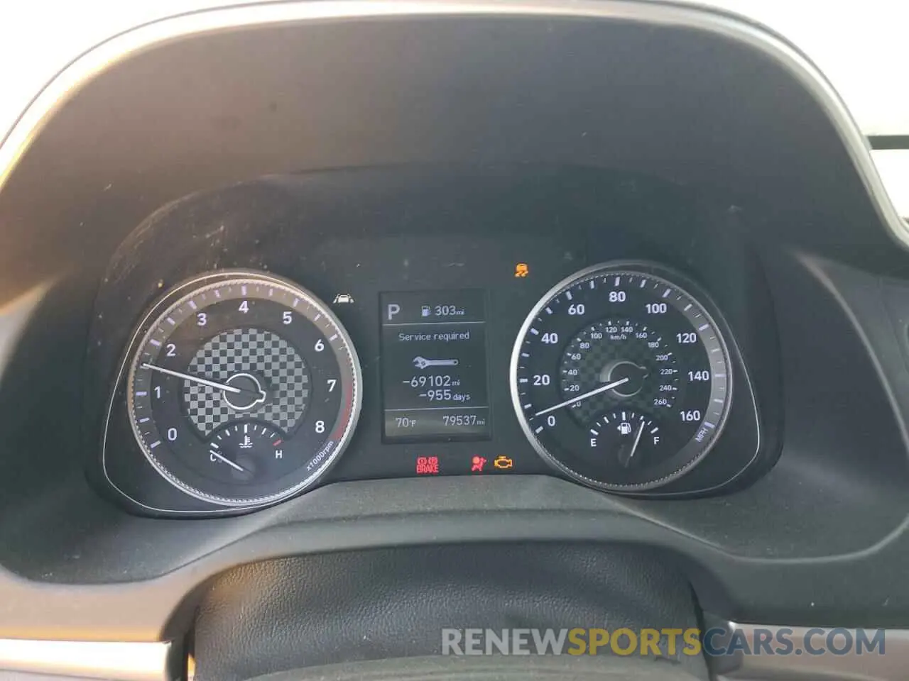 9 Photograph of a damaged car KMHD74LF7LU063044 HYUNDAI ELANTRA 2020