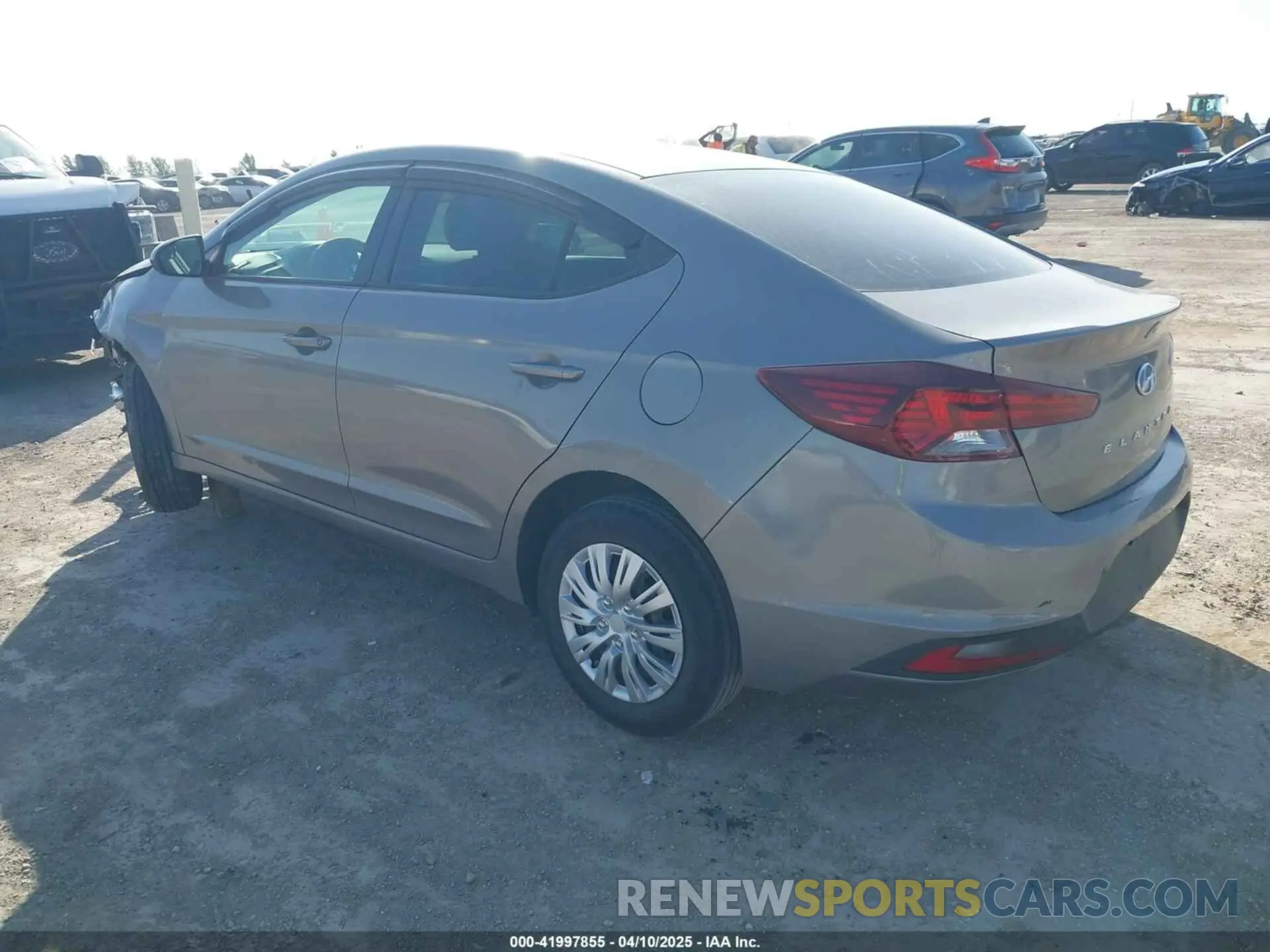 3 Photograph of a damaged car KMHD74LF7LU105230 HYUNDAI ELANTRA 2020