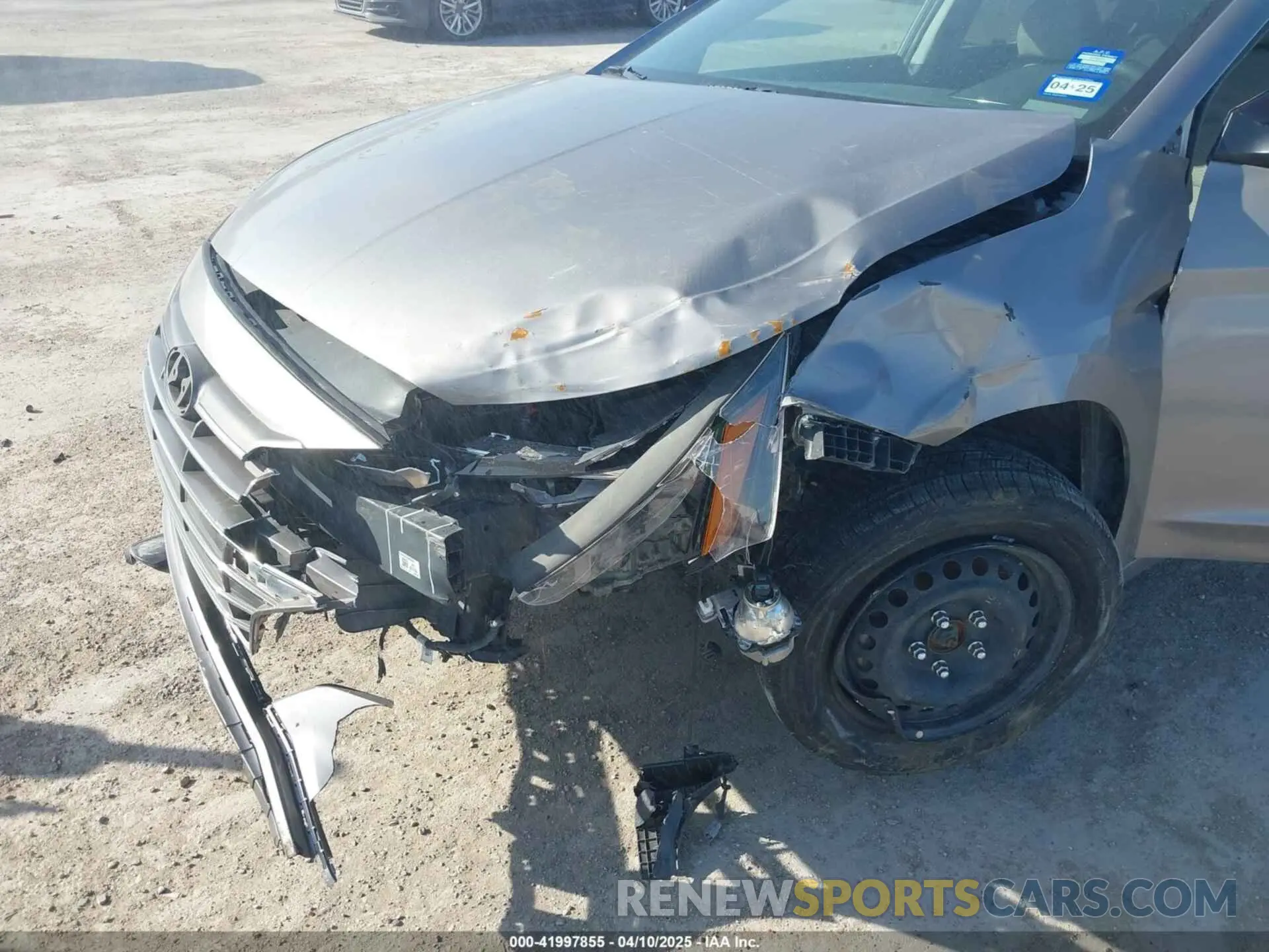 6 Photograph of a damaged car KMHD74LF7LU105230 HYUNDAI ELANTRA 2020