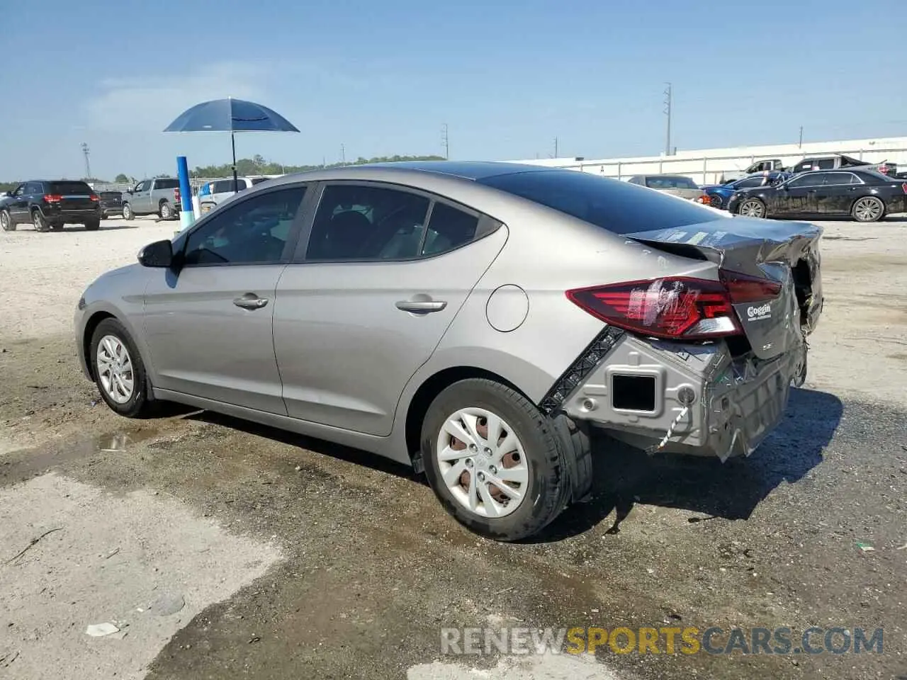 2 Photograph of a damaged car KMHD74LF7LU105423 HYUNDAI ELANTRA 2020