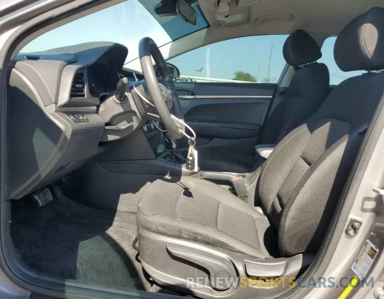 7 Photograph of a damaged car KMHD74LF7LU105423 HYUNDAI ELANTRA 2020