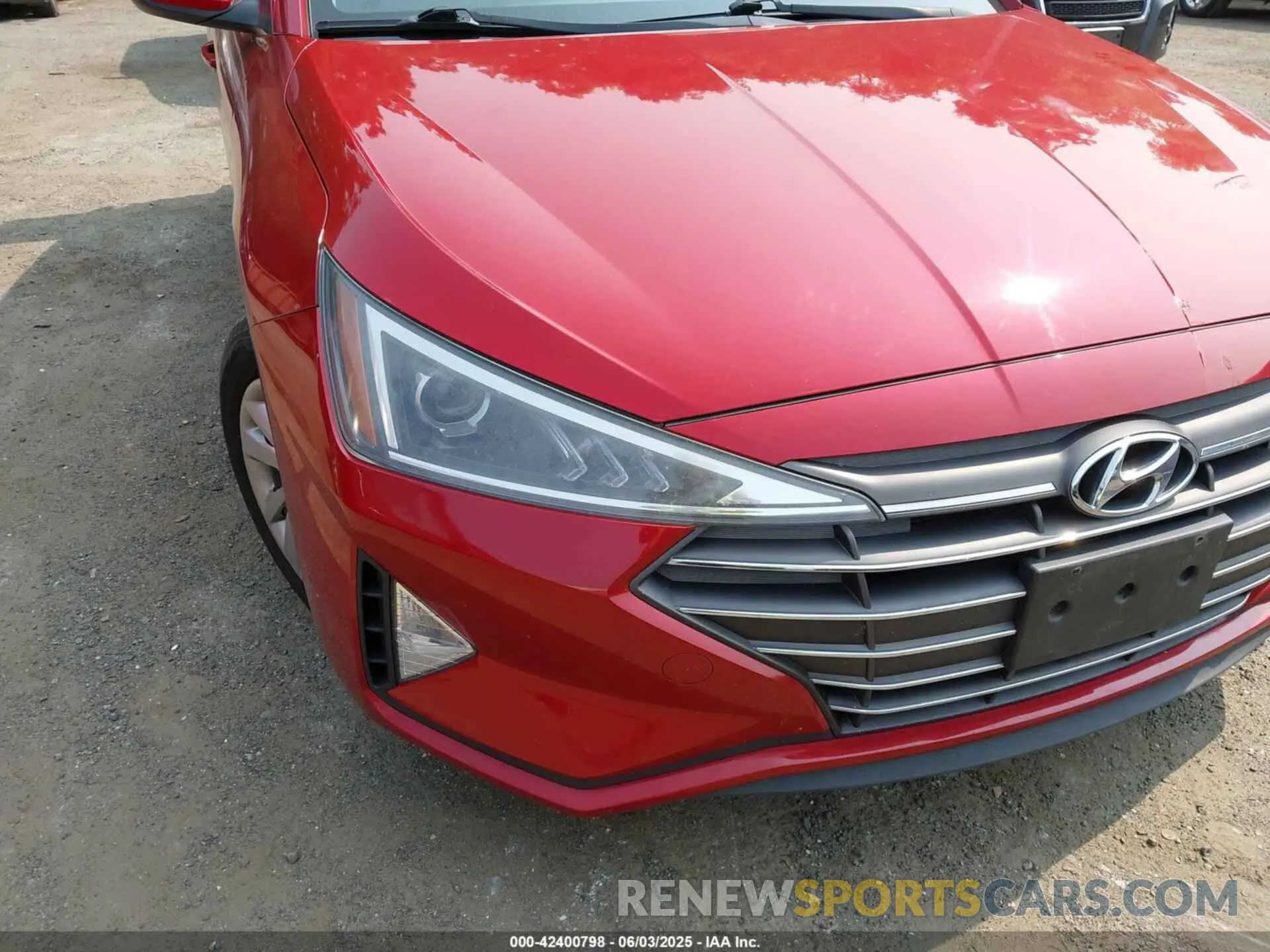 6 Photograph of a damaged car KMHD74LF7LU901461 HYUNDAI ELANTRA 2020