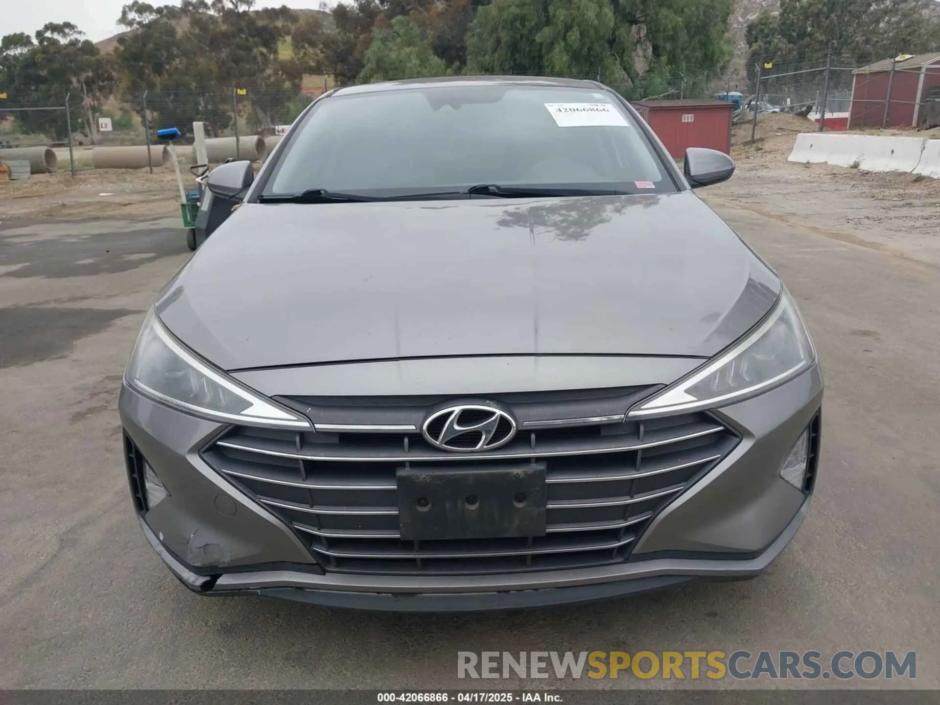 12 Photograph of a damaged car KMHD74LF7LU901783 HYUNDAI ELANTRA 2020