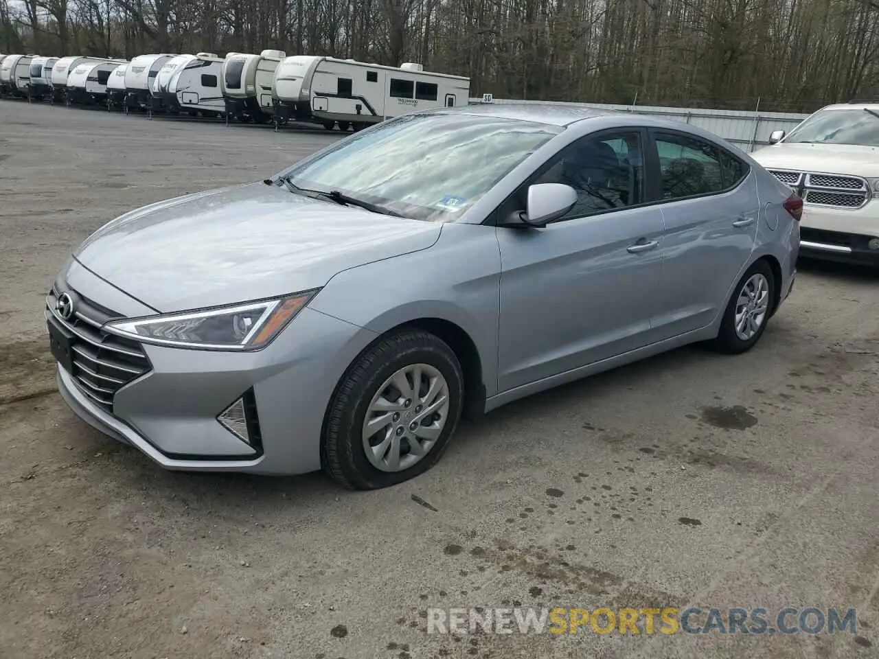 1 Photograph of a damaged car KMHD74LF7LU942253 HYUNDAI ELANTRA 2020