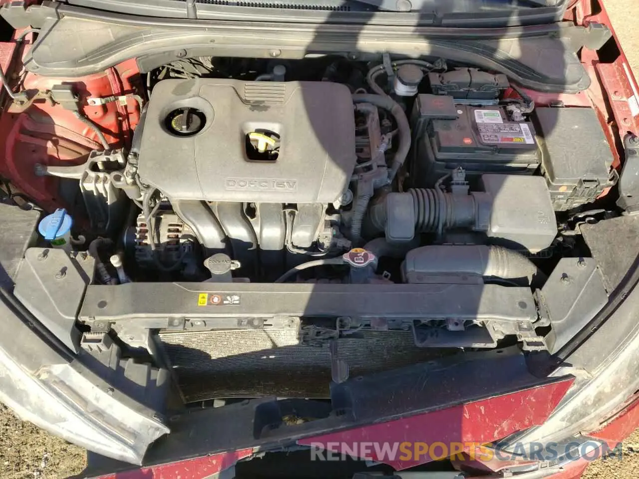12 Photograph of a damaged car KMHD74LF7LU983076 HYUNDAI ELANTRA 2020