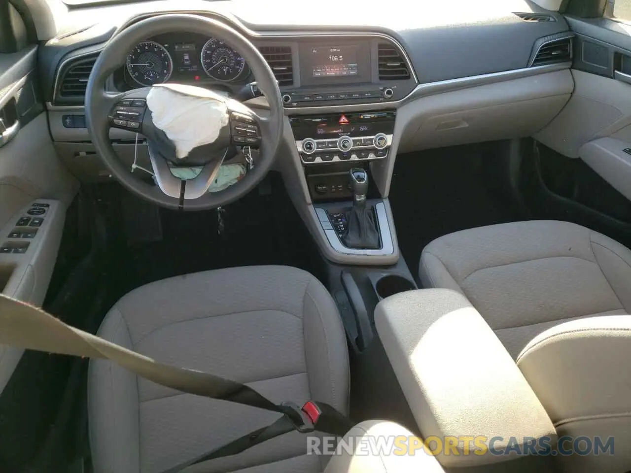 8 Photograph of a damaged car KMHD74LF7LU983076 HYUNDAI ELANTRA 2020