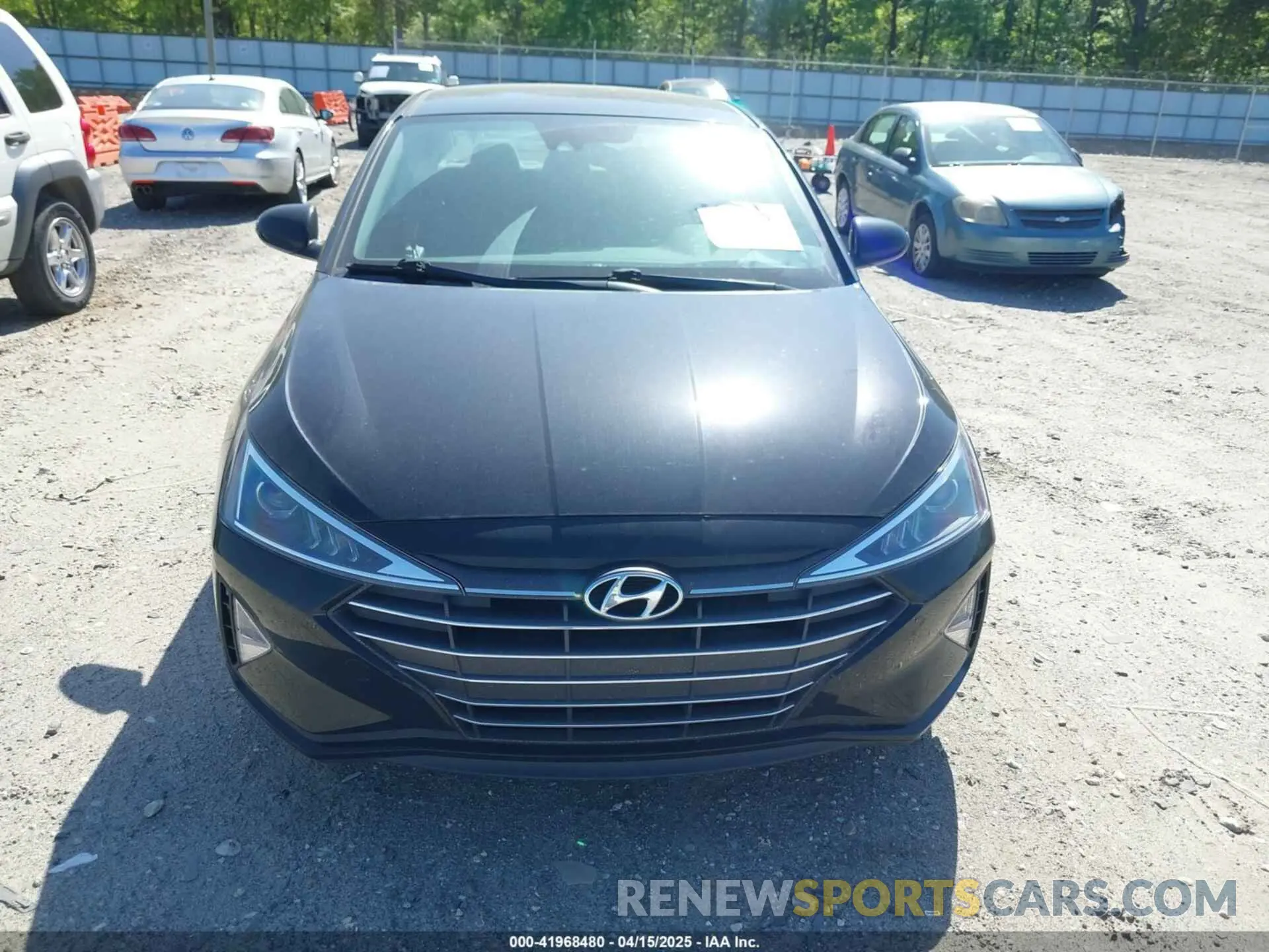 12 Photograph of a damaged car KMHD74LF7LU994272 HYUNDAI ELANTRA 2020