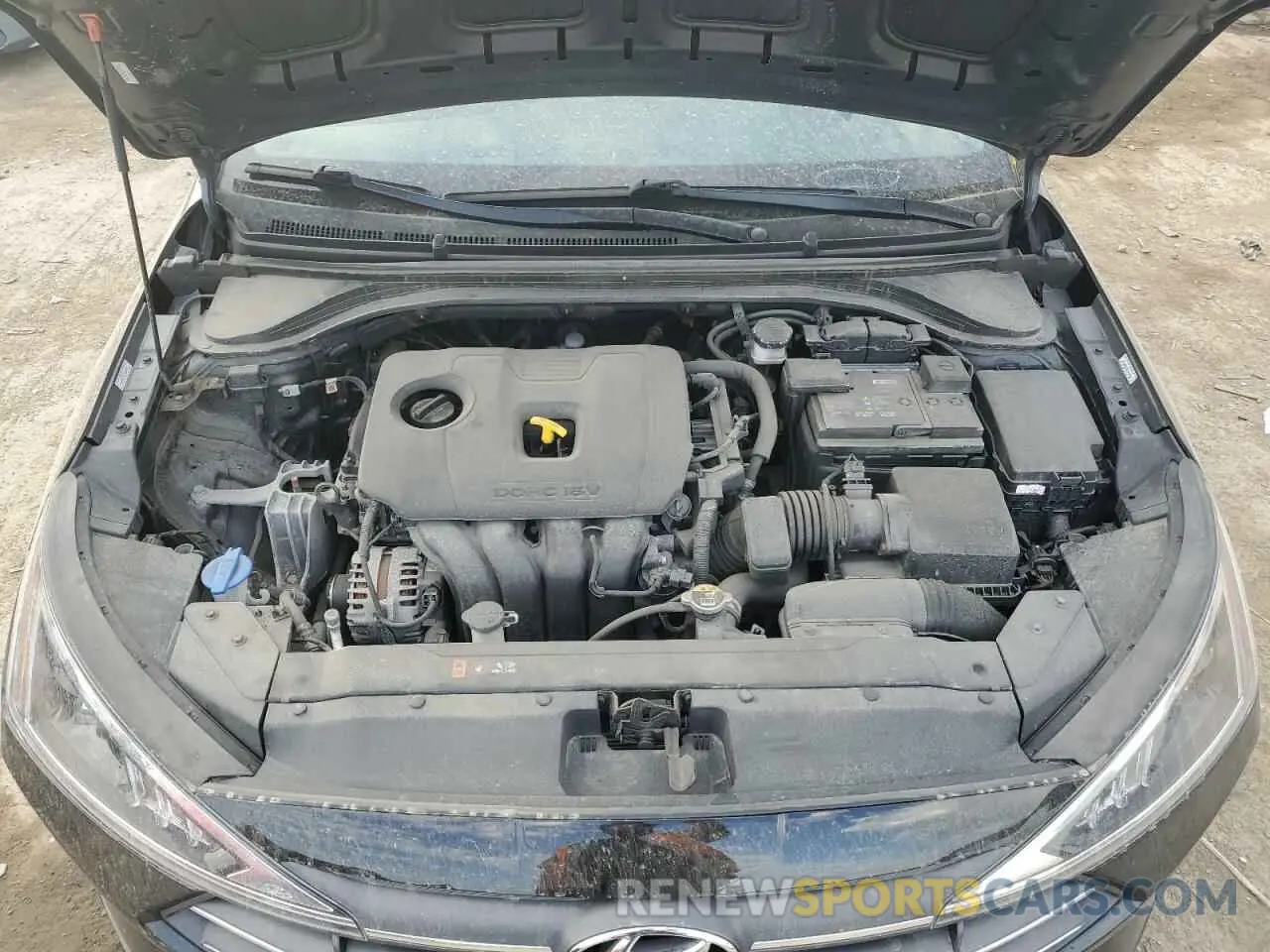 11 Photograph of a damaged car KMHD74LF8LU020722 HYUNDAI ELANTRA 2020