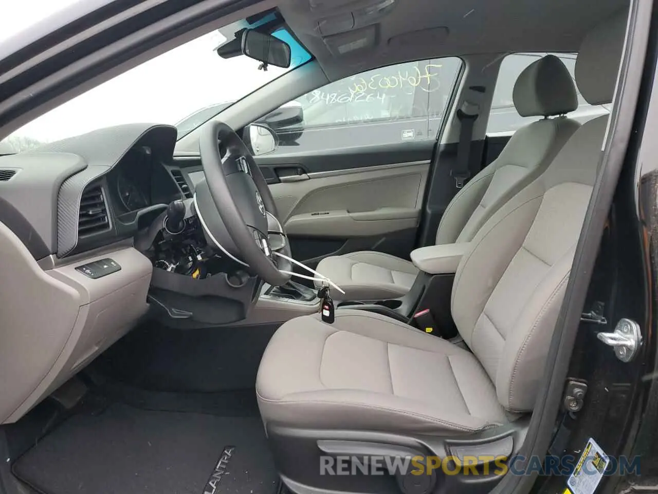 7 Photograph of a damaged car KMHD74LF8LU020722 HYUNDAI ELANTRA 2020