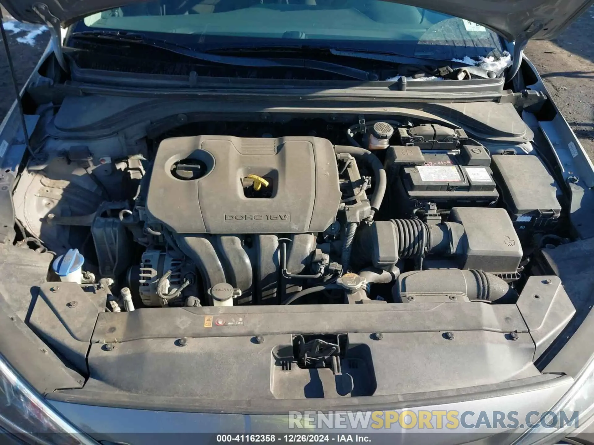 10 Photograph of a damaged car KMHD74LF8LU106533 HYUNDAI ELANTRA 2020