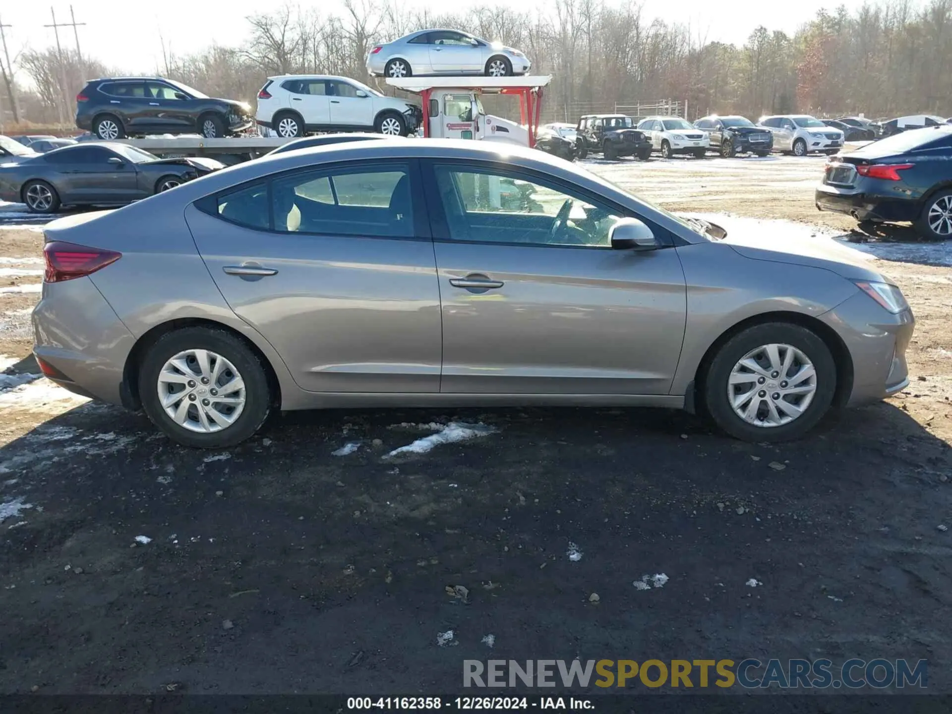 13 Photograph of a damaged car KMHD74LF8LU106533 HYUNDAI ELANTRA 2020
