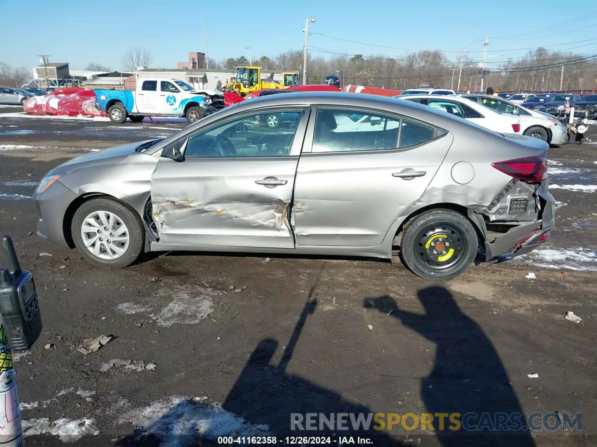 14 Photograph of a damaged car KMHD74LF8LU106533 HYUNDAI ELANTRA 2020
