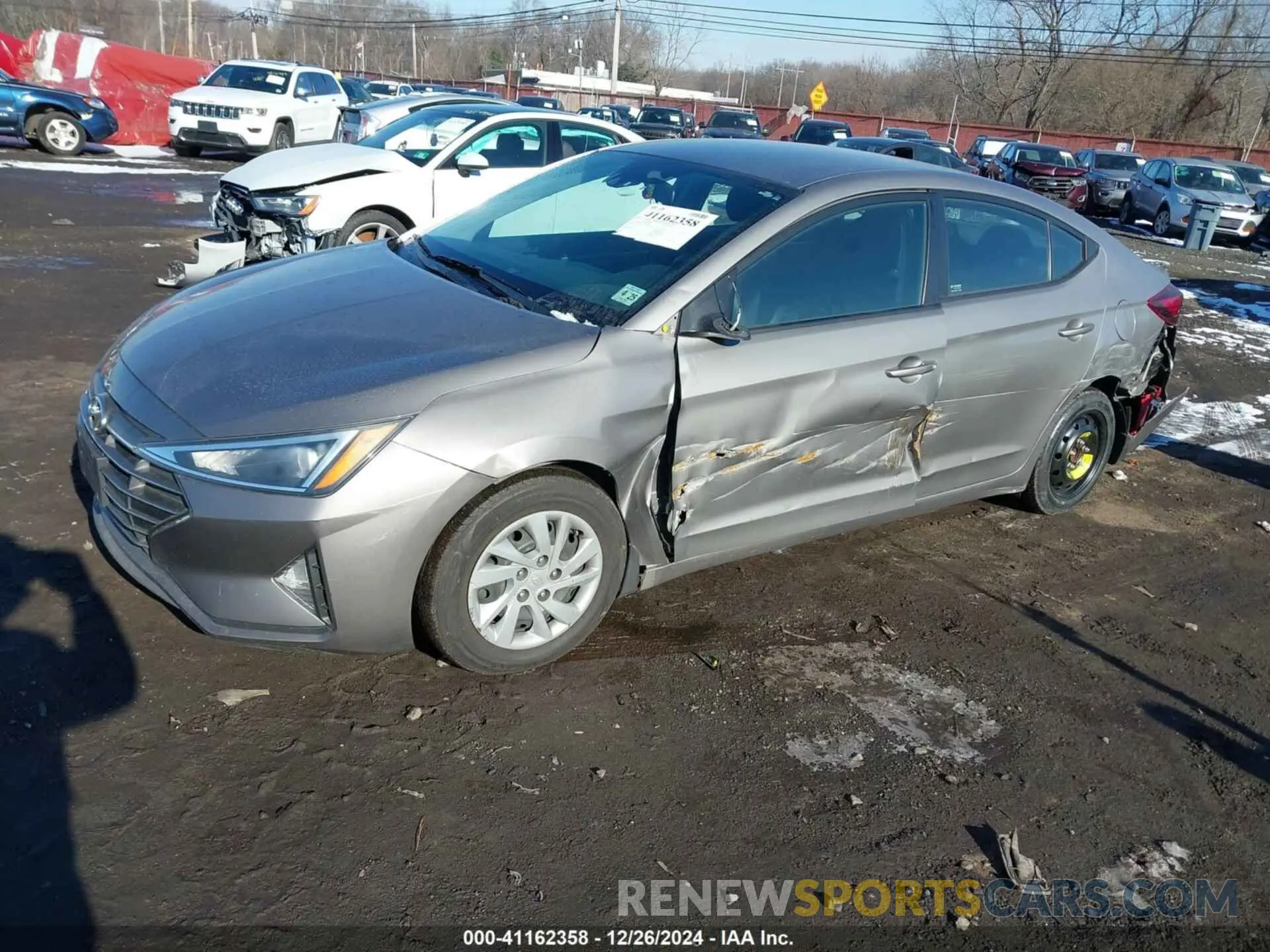 2 Photograph of a damaged car KMHD74LF8LU106533 HYUNDAI ELANTRA 2020
