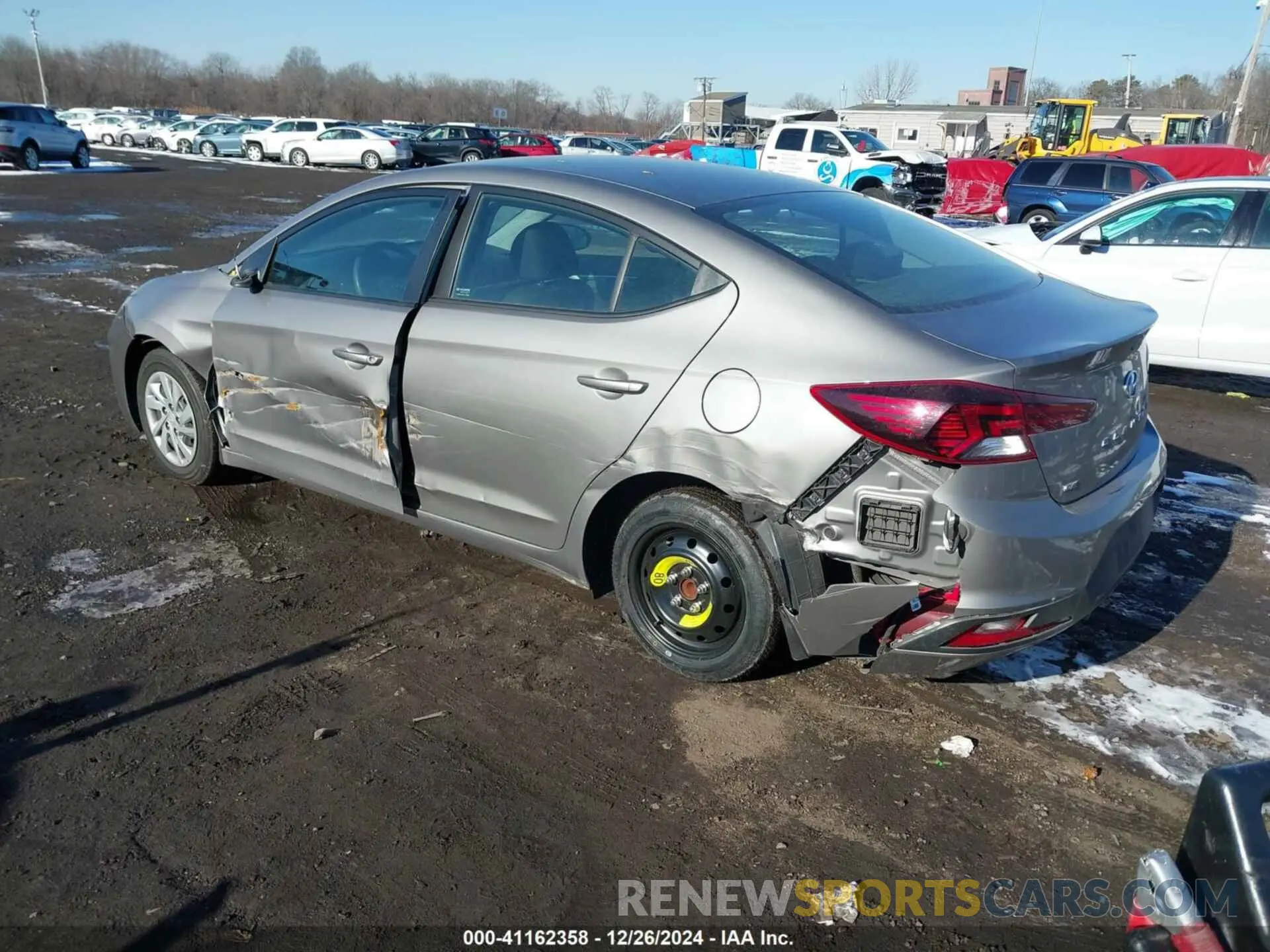 3 Photograph of a damaged car KMHD74LF8LU106533 HYUNDAI ELANTRA 2020