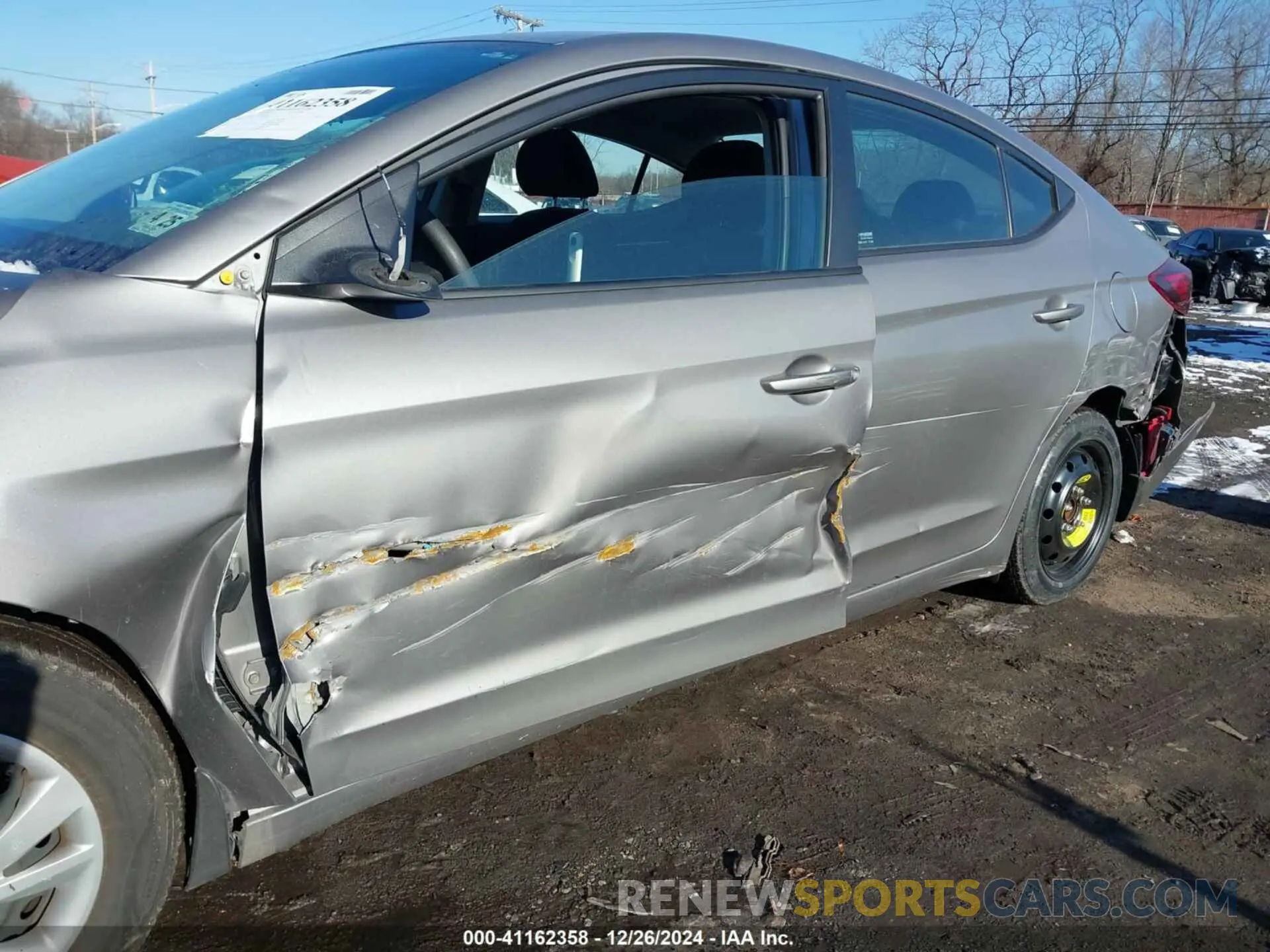 6 Photograph of a damaged car KMHD74LF8LU106533 HYUNDAI ELANTRA 2020