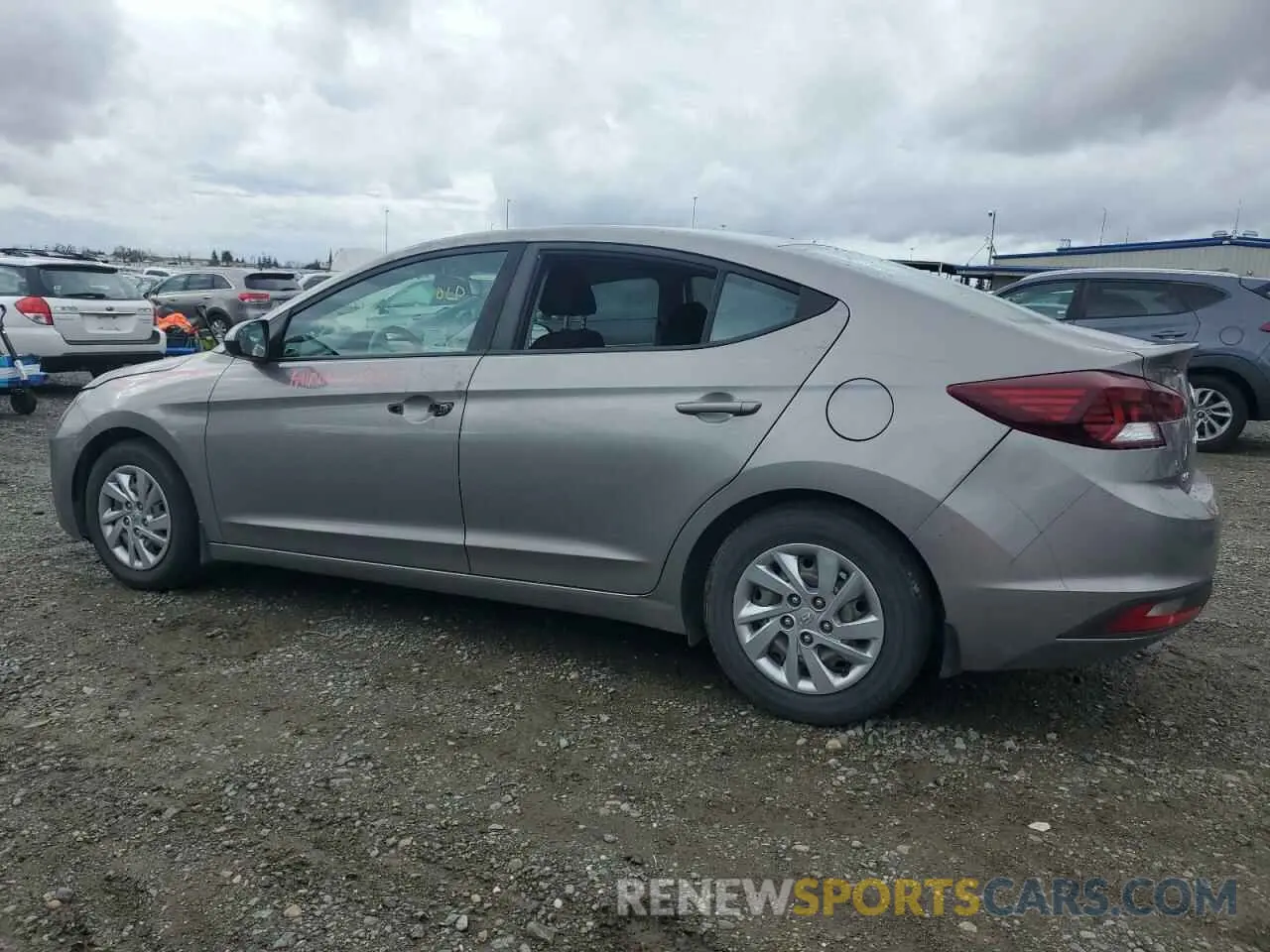 2 Photograph of a damaged car KMHD74LF8LU899560 HYUNDAI ELANTRA 2020