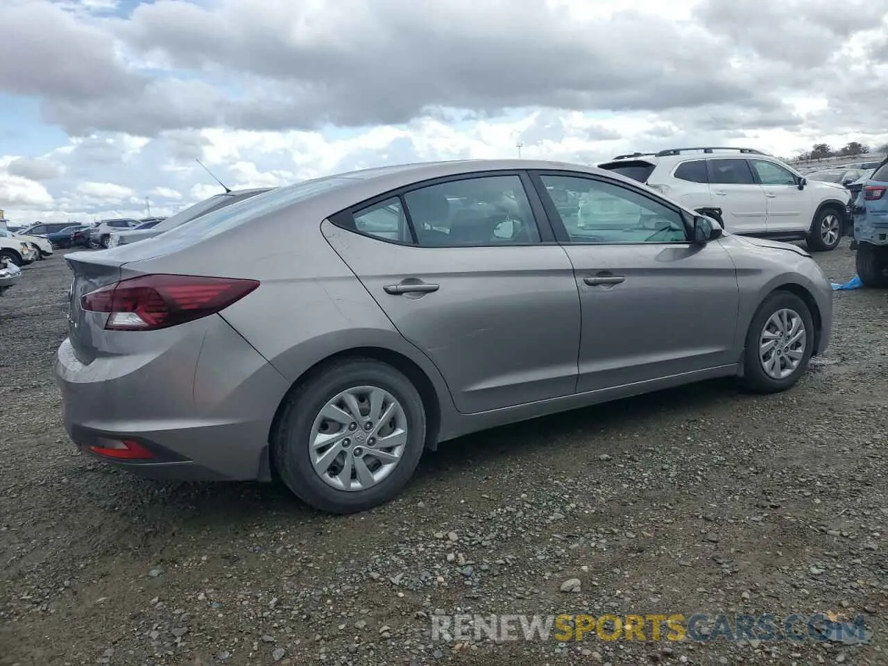3 Photograph of a damaged car KMHD74LF8LU899560 HYUNDAI ELANTRA 2020